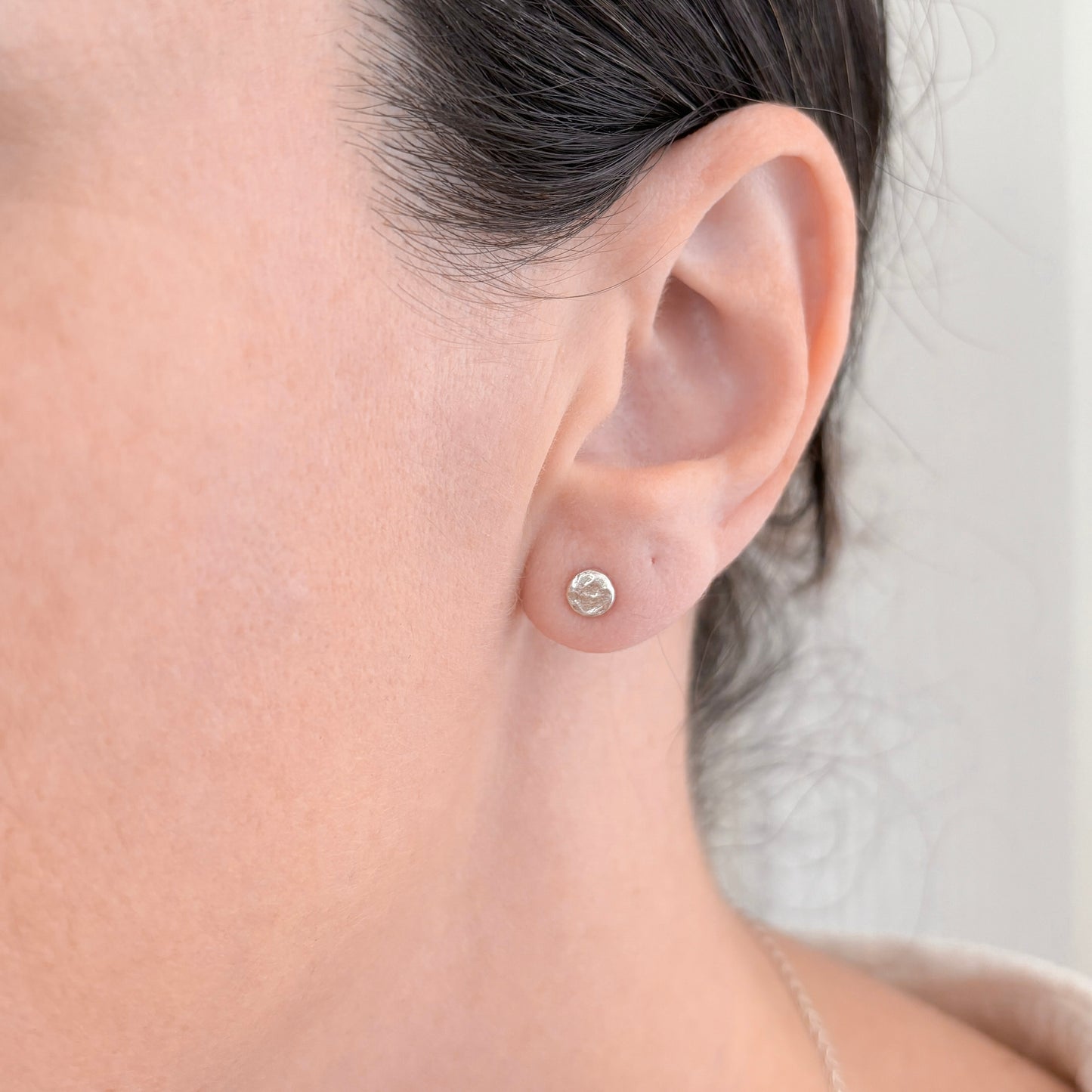 Small Disc Earrings